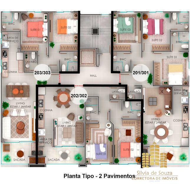 Apartamento, 3 quartos - Foto 6