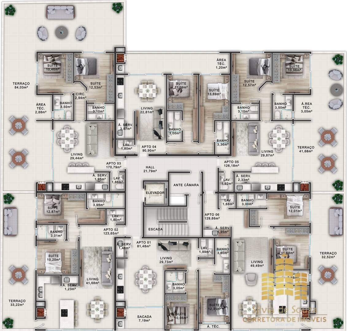 Apartamento, 2 quartos, 89 m² - Foto 15