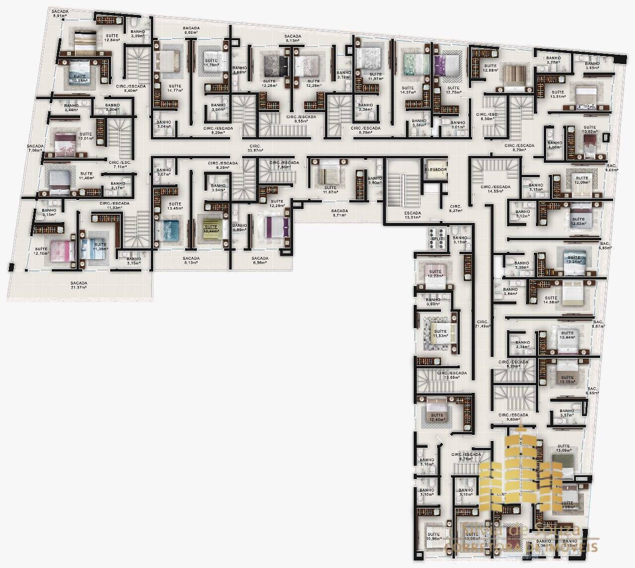 Apartamento, 3 quartos, 109 m² - Foto 11