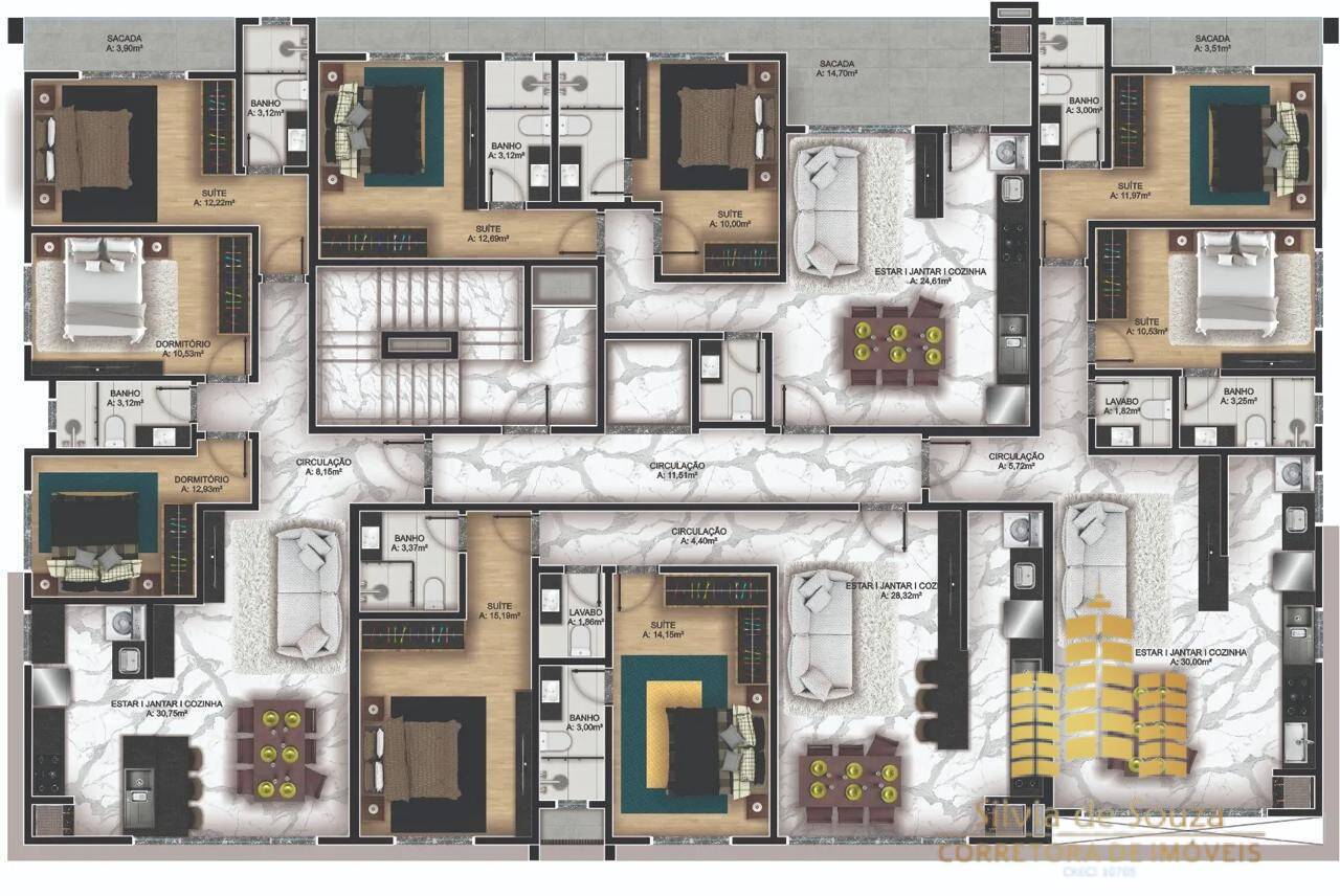 Apartamento, 3 quartos, 89 m² - Foto 7